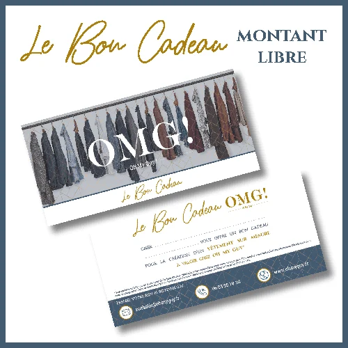 bon cadeau vêtement homme sur mesure toulouse