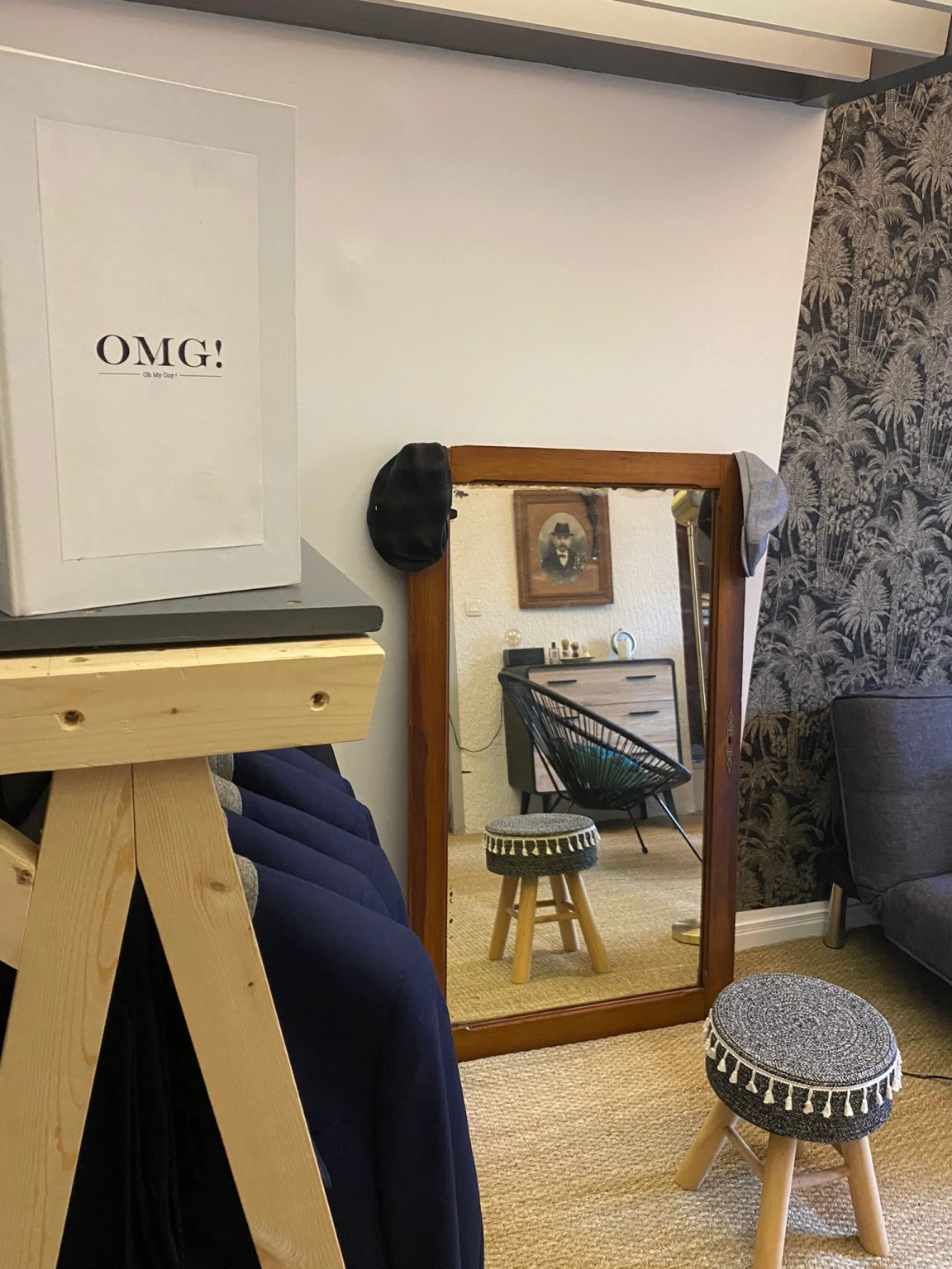 Le miroir d'essayage